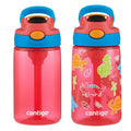 Contigo® Kids Water Bottle with Redesigned AUTOSPOUT® Straw, 14 oz, 2 pack 4cjM