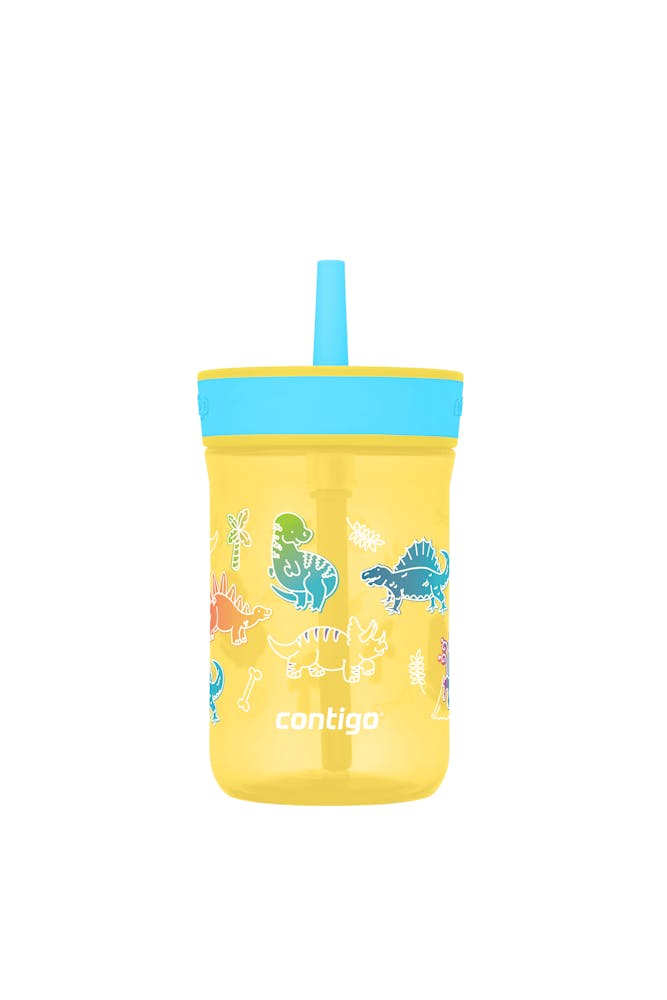 Contigo® Kids’ Leighton Straw Tumbler with Spill-Proof Leak-Proof Lid, 14oz kHSB