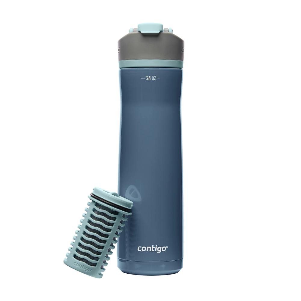 Contigo® Clybourn Chill Freeflow Filtration Stainless Steel Water Bottle with AUTOSEAL® Lid, 24oz YSar