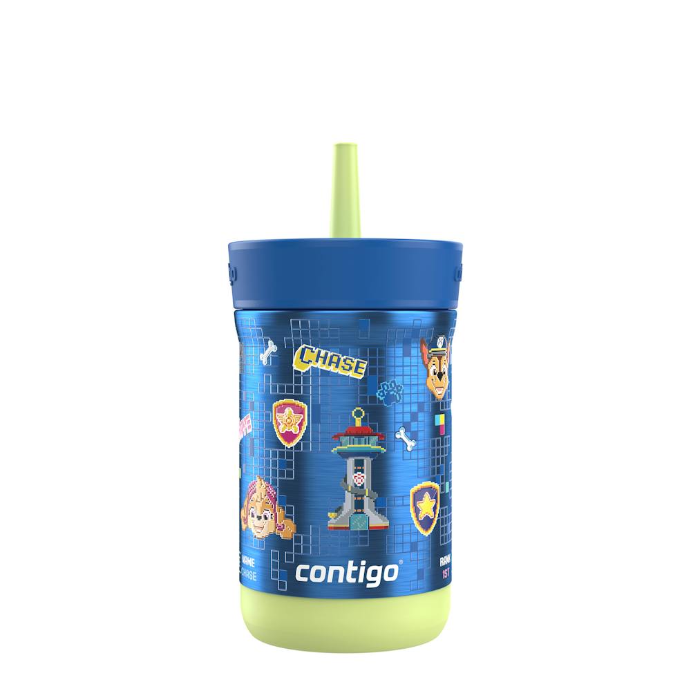 Contigo® Kids Leighton Spill-Proof Stainless Steel Tumbler with Straw, 12oz Ajje