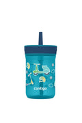 Contigo® Kids’ Leighton Straw Tumbler with Spill-Proof Leak-Proof Lid, 14oz c5ye