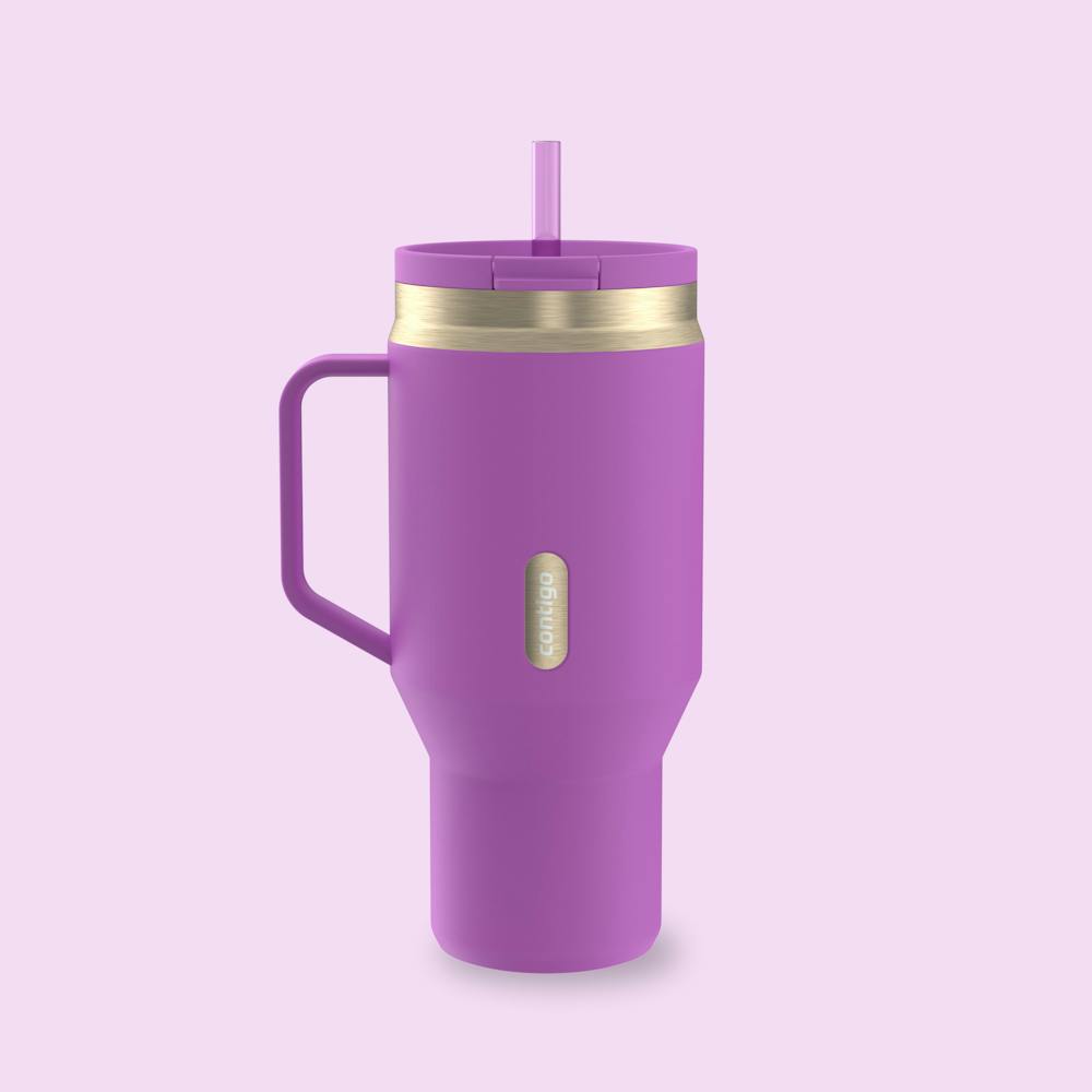 30 oz SnapSeal™ Tumbler (w/ Straw & Handle) 3F7S