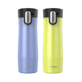 Contigo® AUTOSEAL® West Loop Vacuum-Insulated Stainless Steel Travel Mug with Easy-Clean Lid, 20 oz, 2-Pack qirL