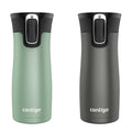 Contigo® West Loop 2.0 Leak-Proof Spill-Proof Insulated Stainless Steel Travel Mug, 16oz., 2 Pack 792Y