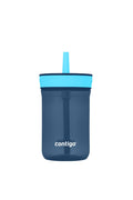 Contigo® Kids’ Leighton Straw Tumbler with Spill-Proof Leak-Proof Lid, 14oz a8LV