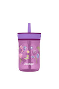 Contigo® Kids’ Leighton Straw Tumbler with Spill-Proof Leak-Proof Lid, 14oz yXvO