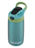 Contigo® Kids Straw Stainless Steel Water Bottle with AUTOSPOUT® Lid, 13oz yndE