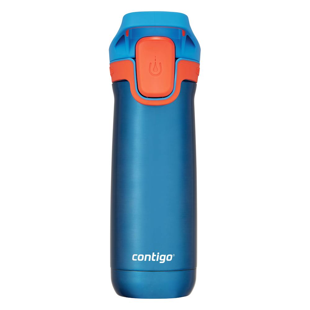 Contigo® Kids’ Casey Stainless Steel Water Bottle with Spill-Proof Leak-Proof Lid, 13oz LuSK