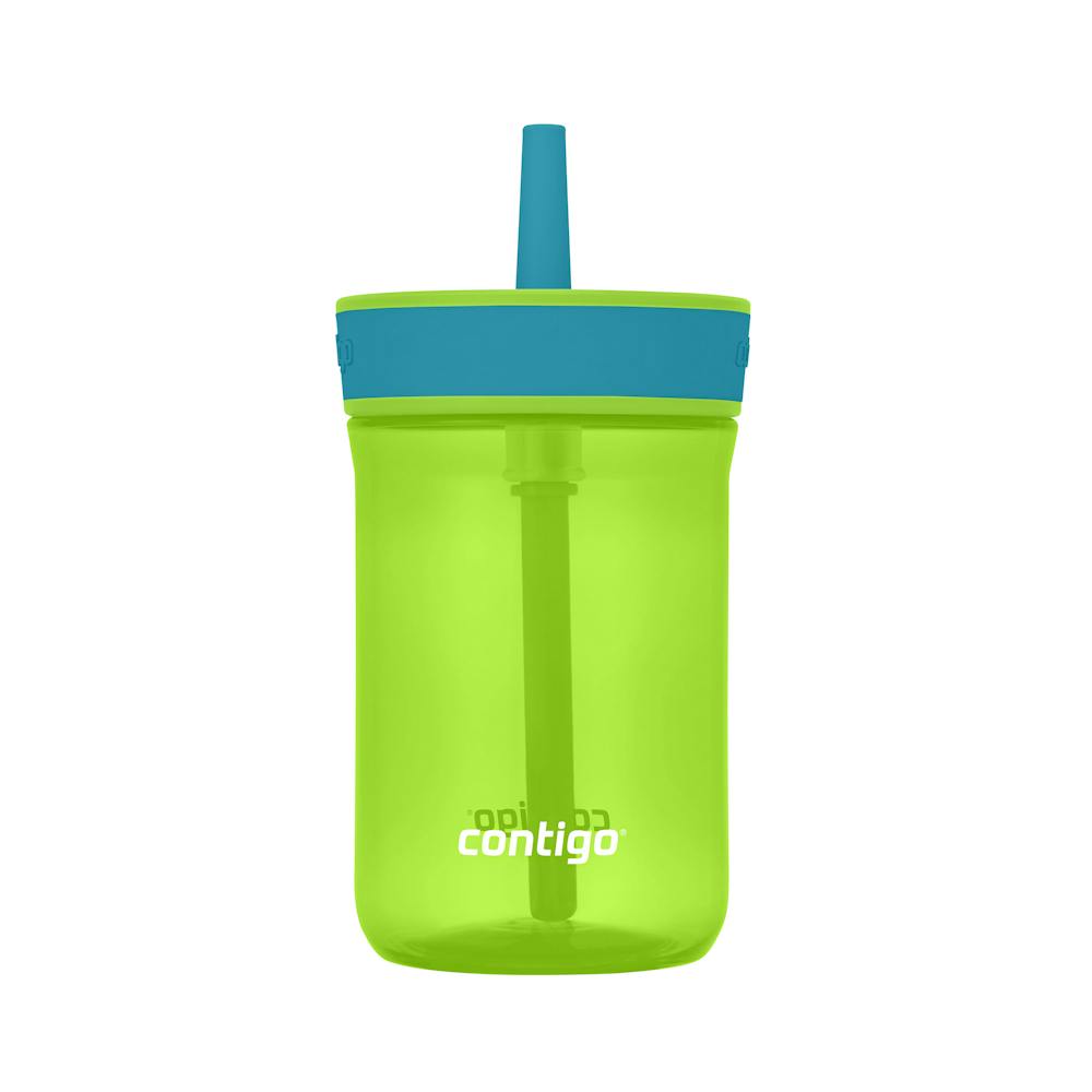 Contigo® Kids’ Leighton Straw Tumbler with Spill-Proof Leak-Proof Lid, 14oz SIhm